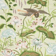 Load image into Gallery viewer, Lotus Garden Wallpaper