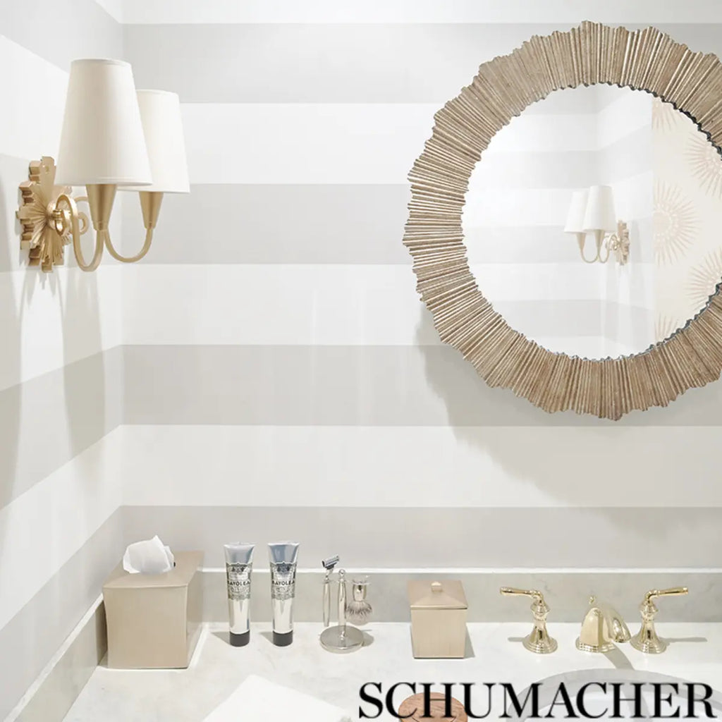 Baxter Stripe Wallpaper in an interior setting