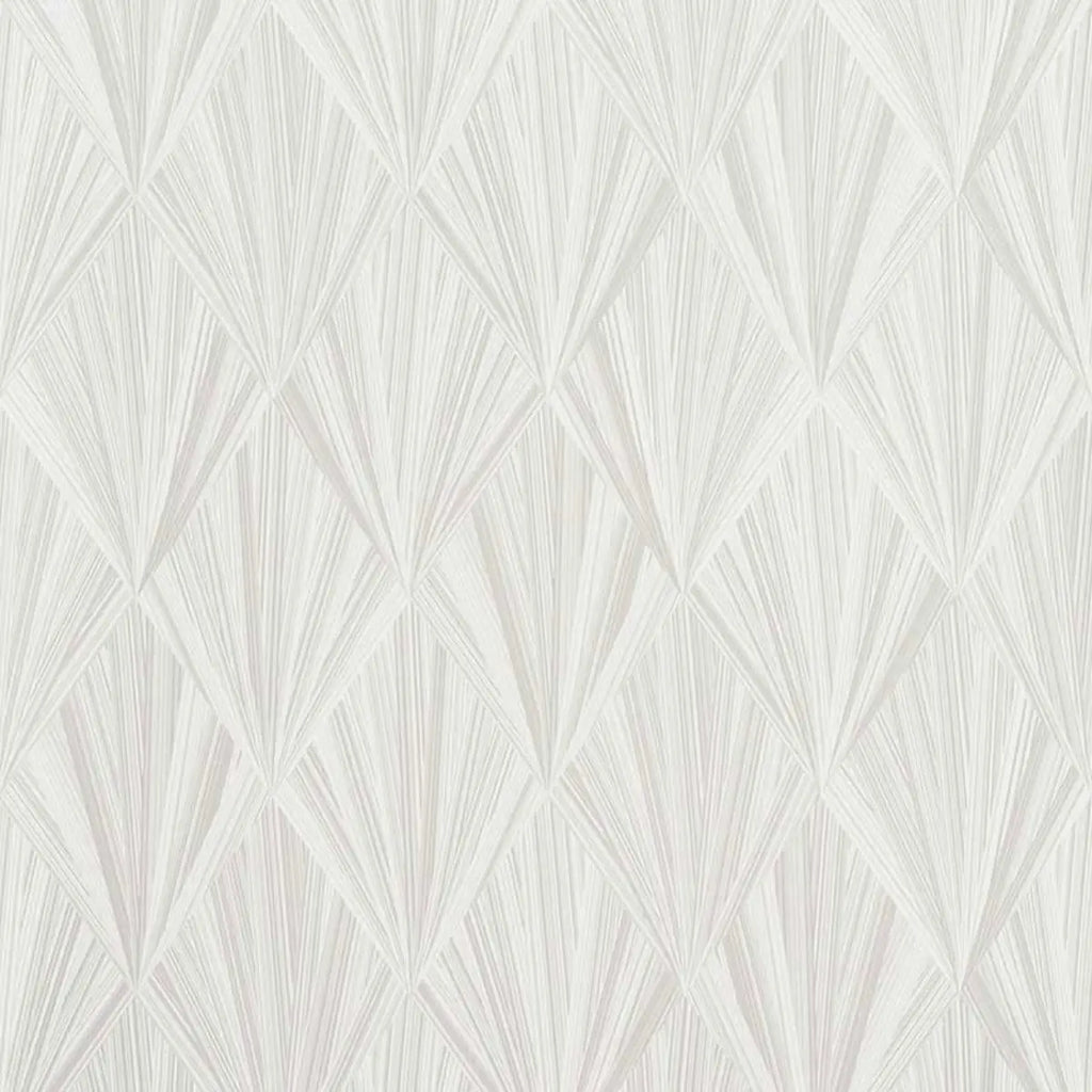 Marquetry Wallpaper - Whitewash