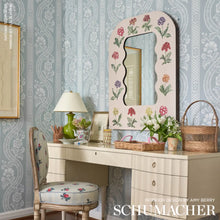 Load image into Gallery viewer, Versailles Wallpaper in an interior setting