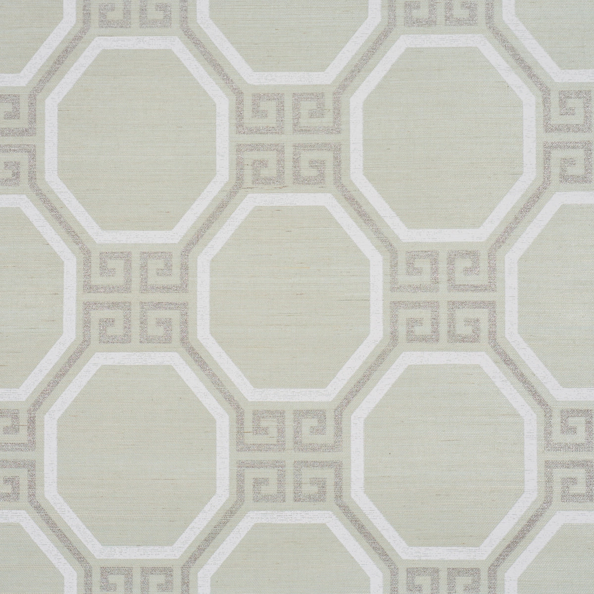 Octavia Sisal Wallpaper - Mint