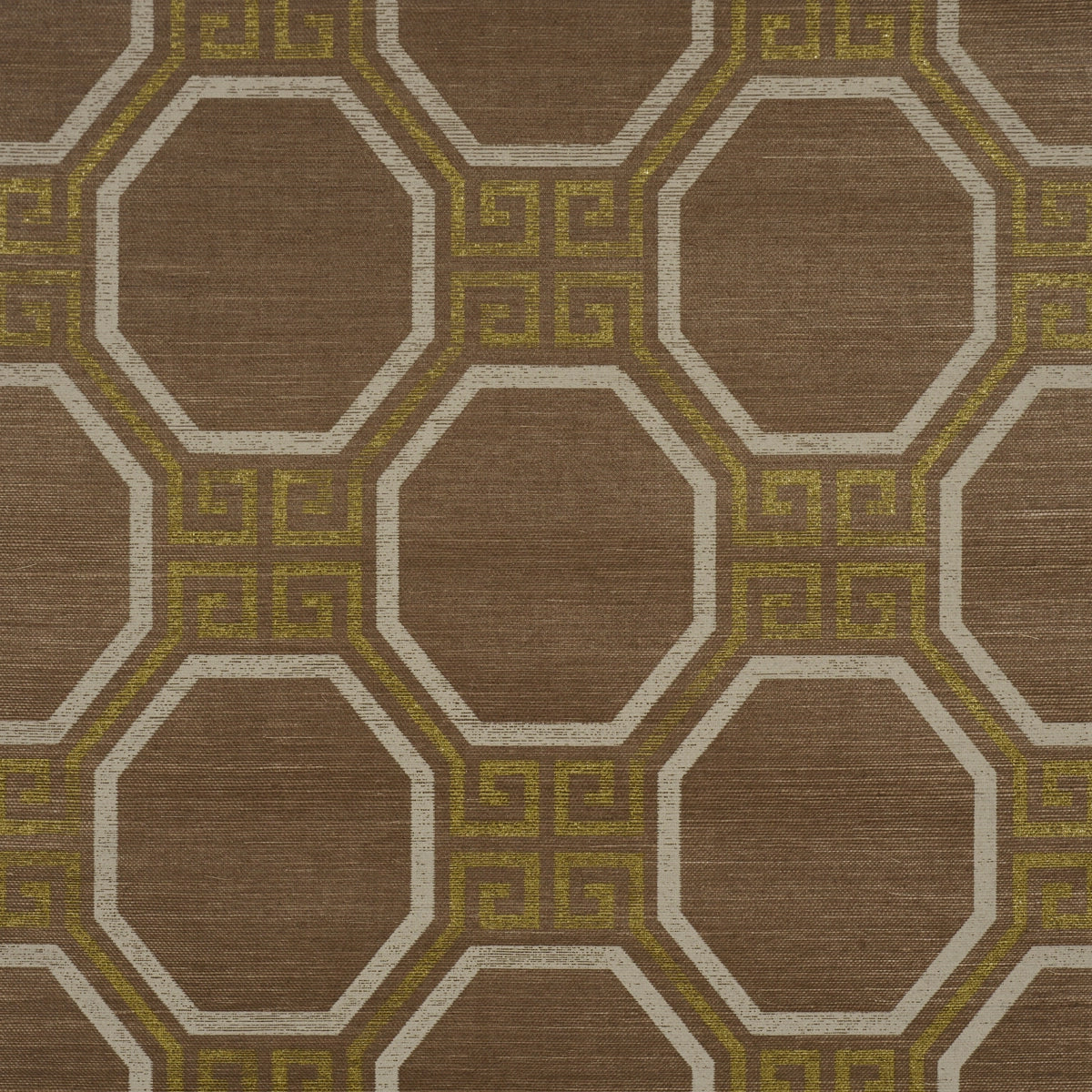Octavia Sisal Wallpaper - Sepia