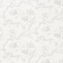 Load image into Gallery viewer, Toile De Fleurs Wallpaper - Grisaille