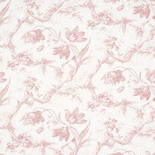 Load image into Gallery viewer, Toile De Fleurs Wallpaper - Pink