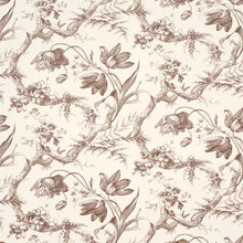Load image into Gallery viewer, Toile De Fleurs Wallpaper - Fawn