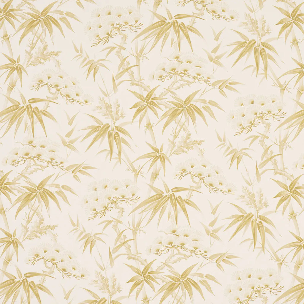 Arita Floral Wallpaper - Citron