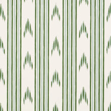 Load image into Gallery viewer, Santa Barbara Ikat Wallpaper - Leaf Green