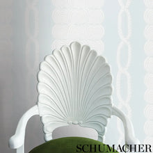 Load image into Gallery viewer, Coralline Wallpaper in an interior setting