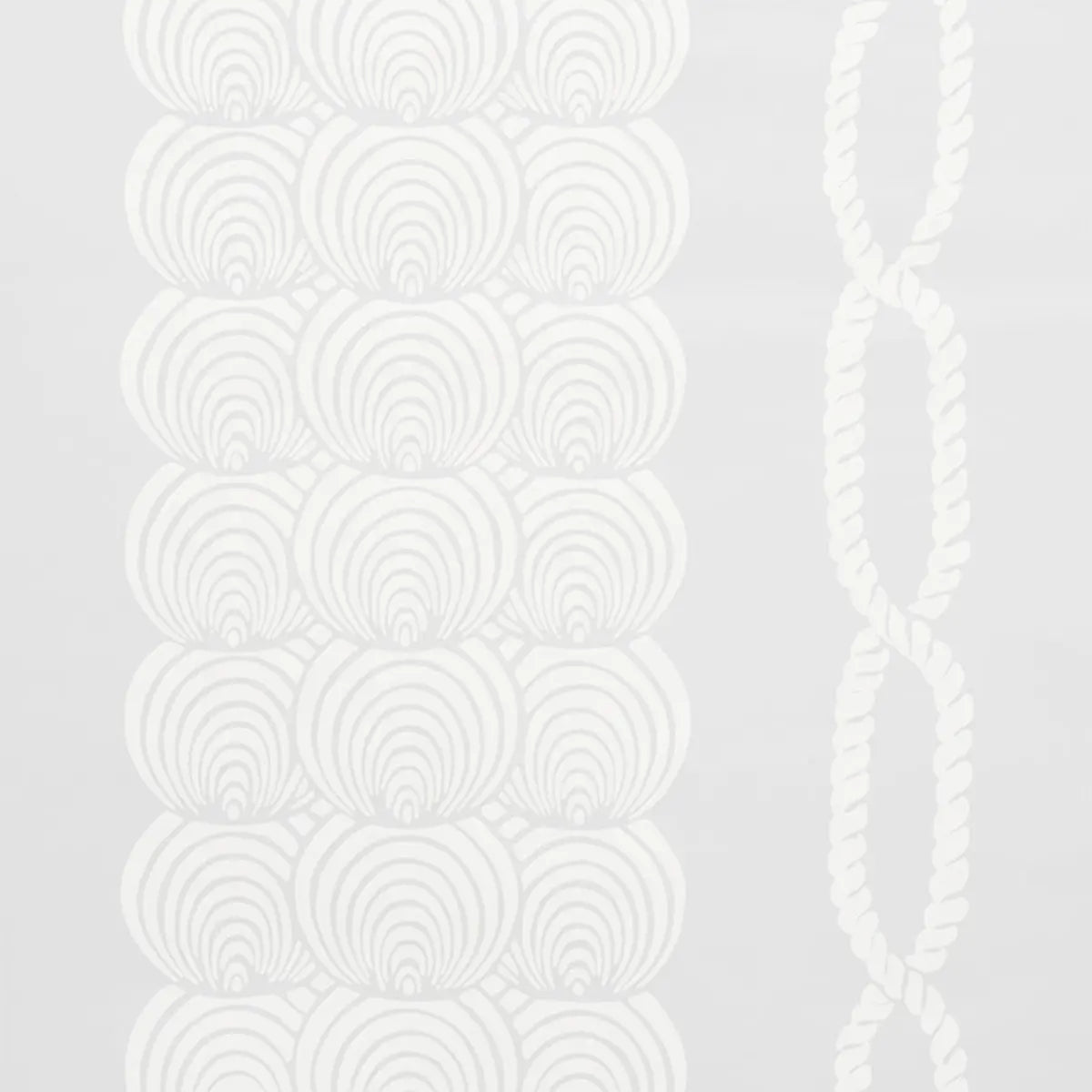 Coralline Wallpaper - Grey