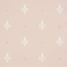 Load image into Gallery viewer, Fleur De Lis Wallpaper - Blush