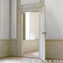 Load image into Gallery viewer, Fleur De Lis Wallpaper in an interior setting