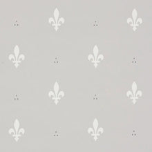 Load image into Gallery viewer, Fleur De Lis Wallpaper - Grey