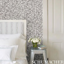 Load image into Gallery viewer, Chrysanthemum Wallpaper in an interior setting