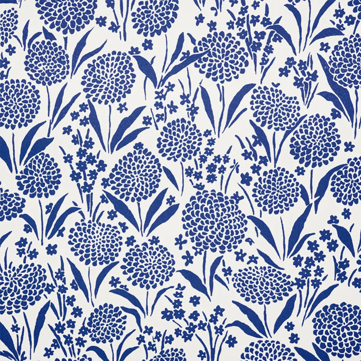 Chrysanthemum Wallpaper - Blue