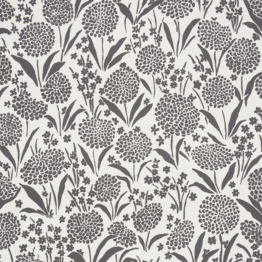 Chrysanthemum Wallpaper - Carbon