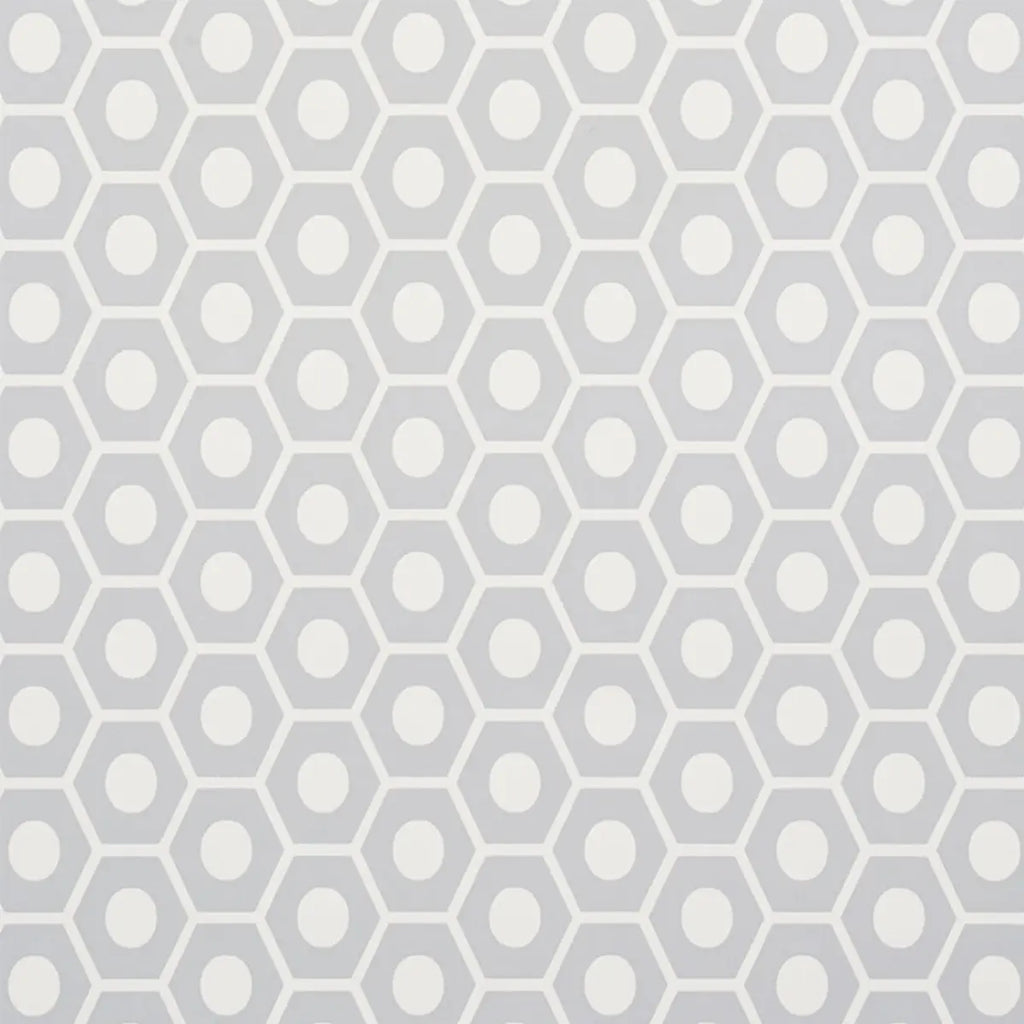 Queen B Wallpaper - Grey
