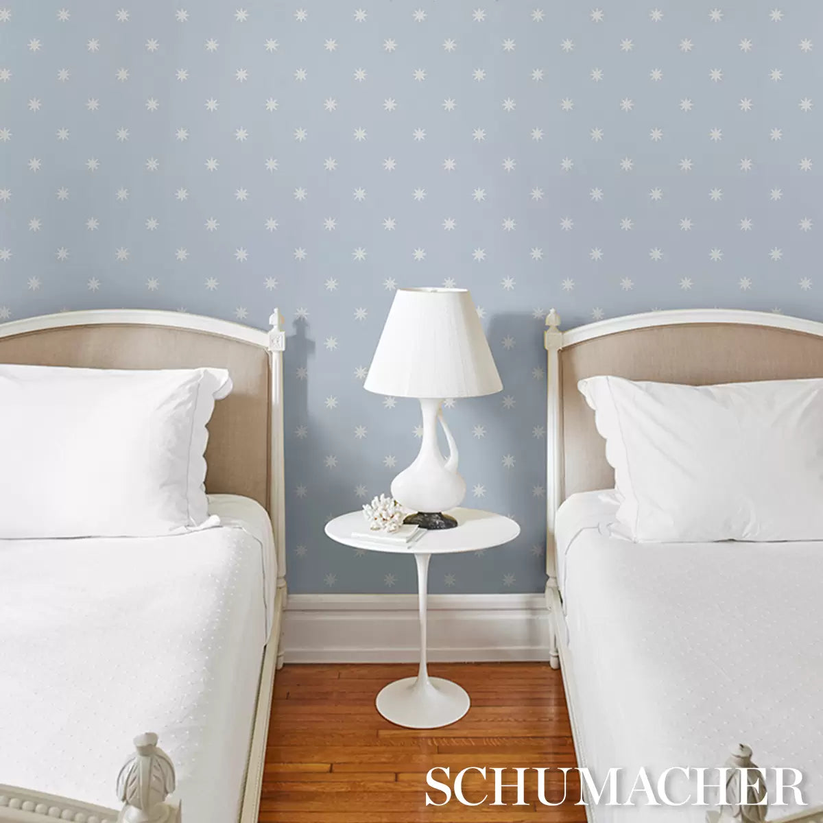 Stargaze Wallpaper in an interior setting