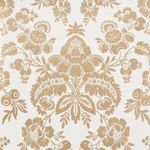 Load image into Gallery viewer, Simone Damask Wallpaper - Gold