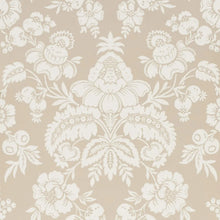 Load image into Gallery viewer, Simone Damask Wallpaper - Stone