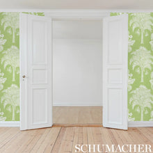 Load image into Gallery viewer, Grand Palms Wallpaper in an interior setting