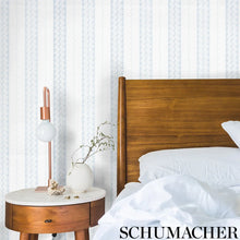 Load image into Gallery viewer, Nauset Stripe Wallpaper in an interior setting