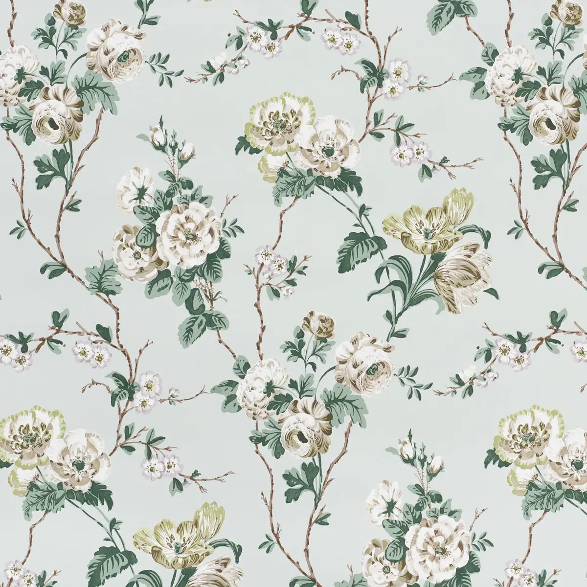 Betty Wallpaper - Celadon