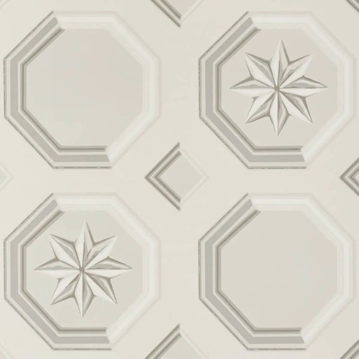 Augustus Wallpaper - Stone