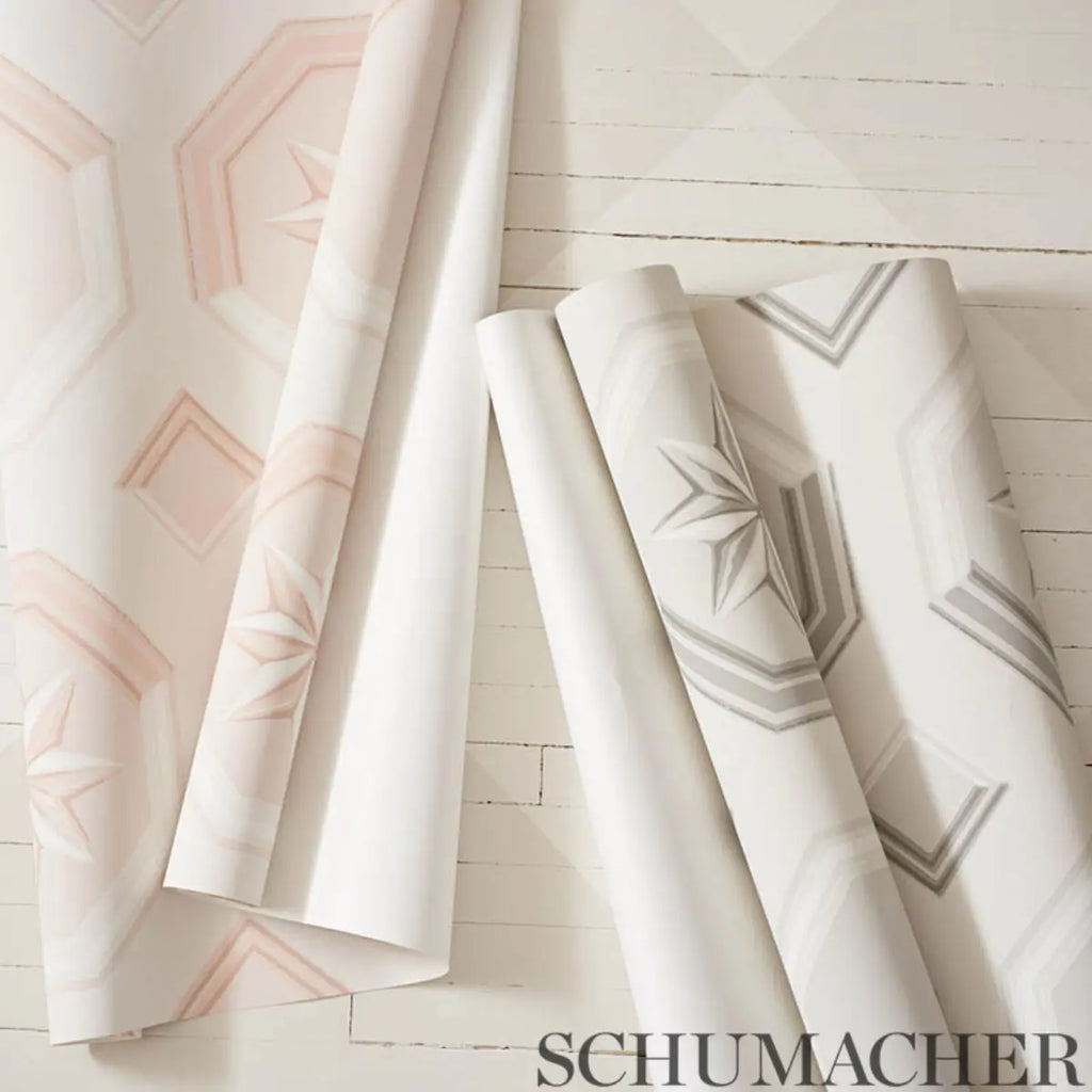 Augustus Wallpaper in an interior setting