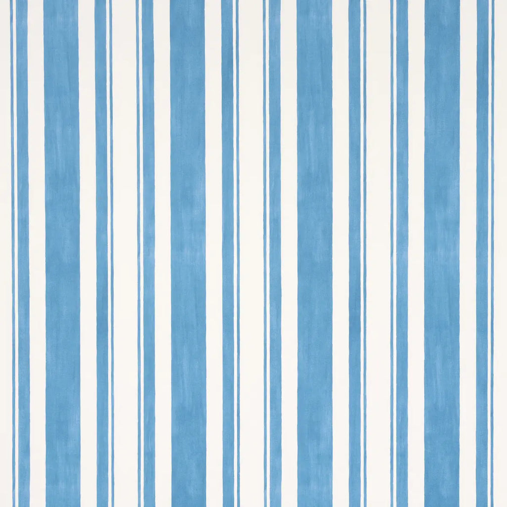 Villa Stripe Wallpaper - Peacock