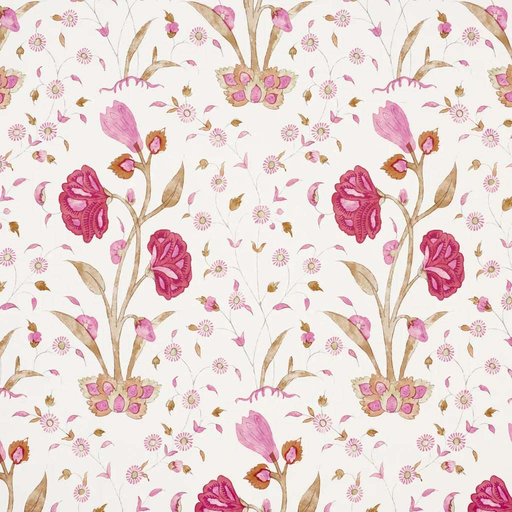Khilana Floral Wallpaper - Spice