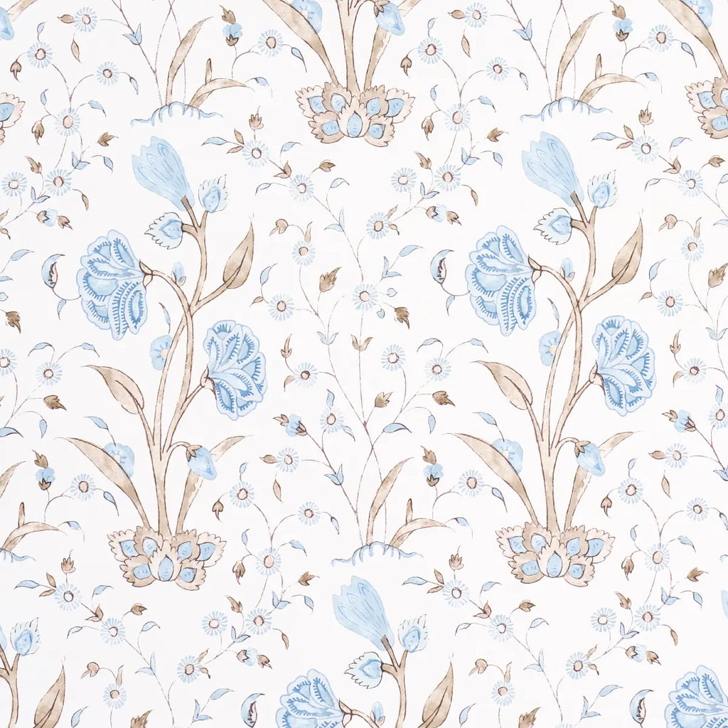 Khilana Floral Wallpaper - Sky