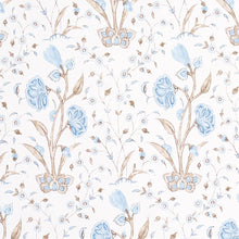 Load image into Gallery viewer, Khilana Floral Wallpaper - Sky