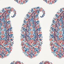 Load image into Gallery viewer, Shirala Paisley Wallpaper - Delft &amp; Rose