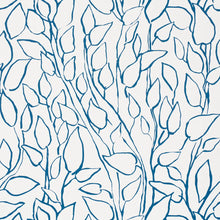 Load image into Gallery viewer, Solandra Vine Wallpaper - Navy