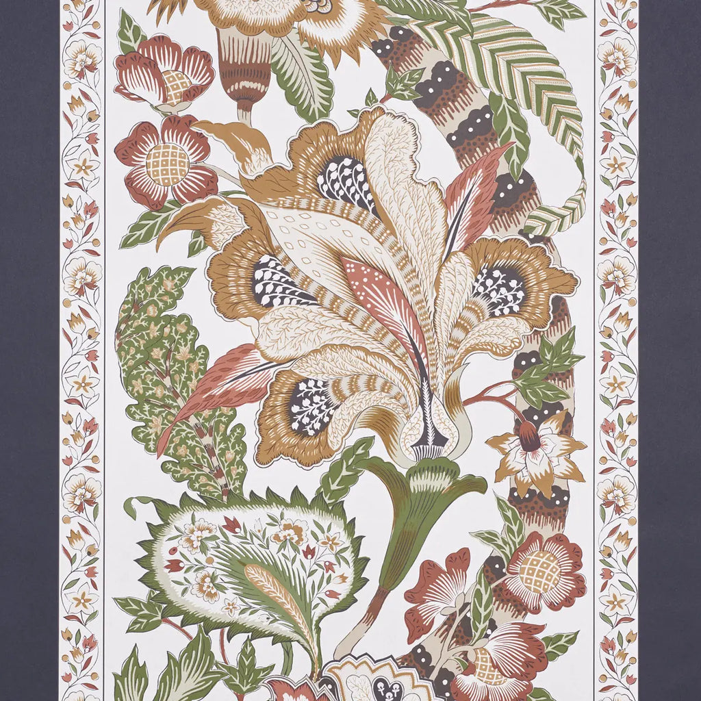 Anjou Stripe Wallpaper - Saffron