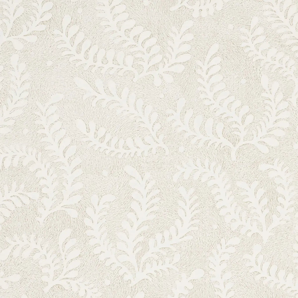 Etched Fern Wallpaper - Natural