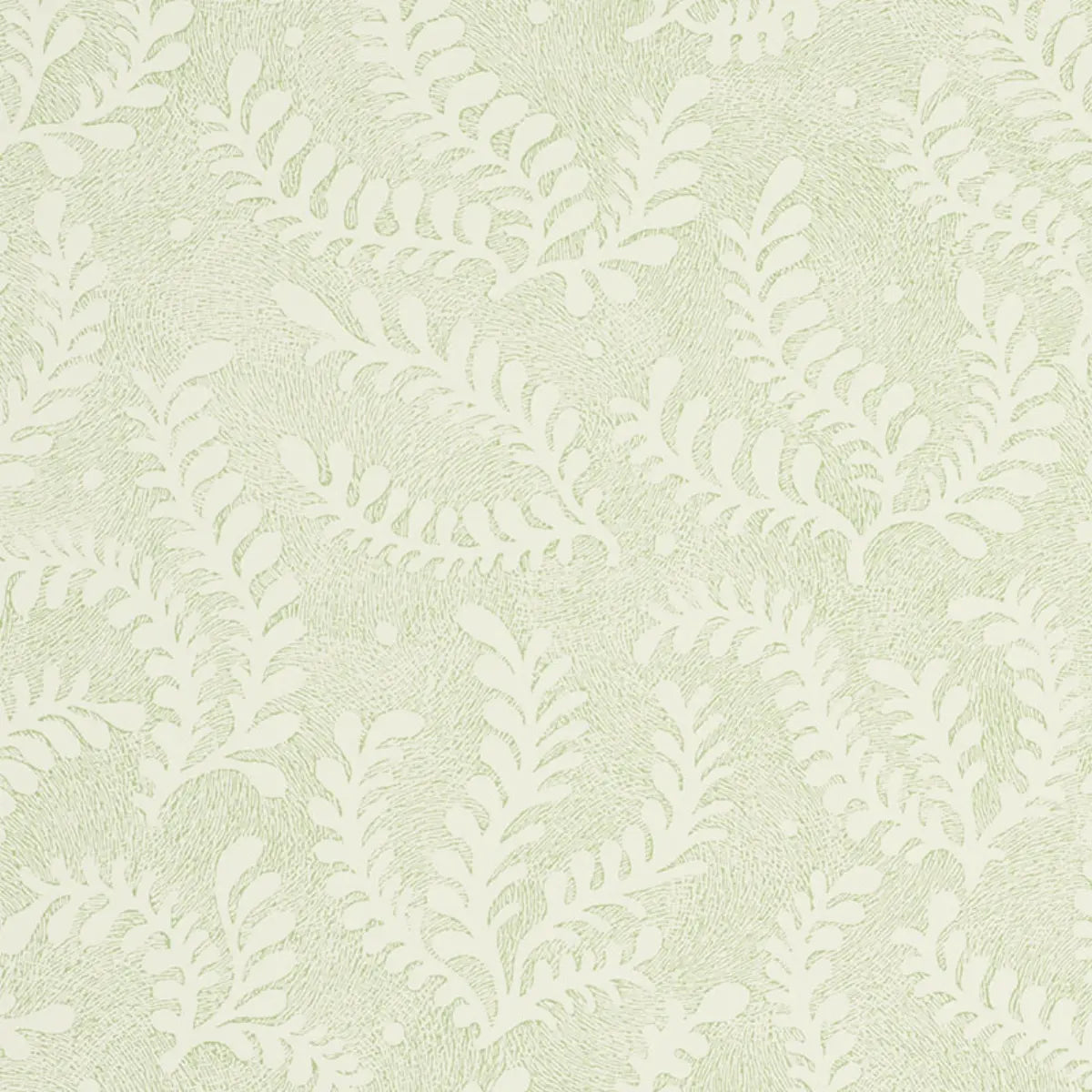 Etched Fern Wallpaper - Leaf