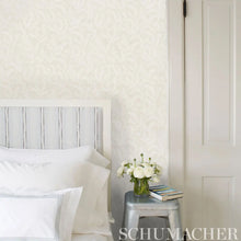 Load image into Gallery viewer, Etched Fern Wallpaper in an interior setting