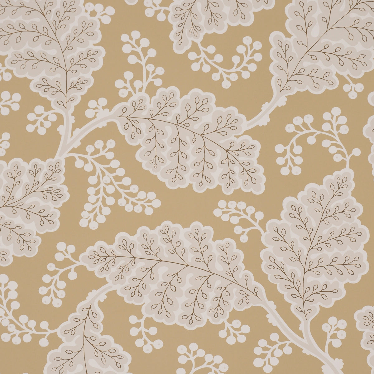 Estelle Wallpaper - Ochre