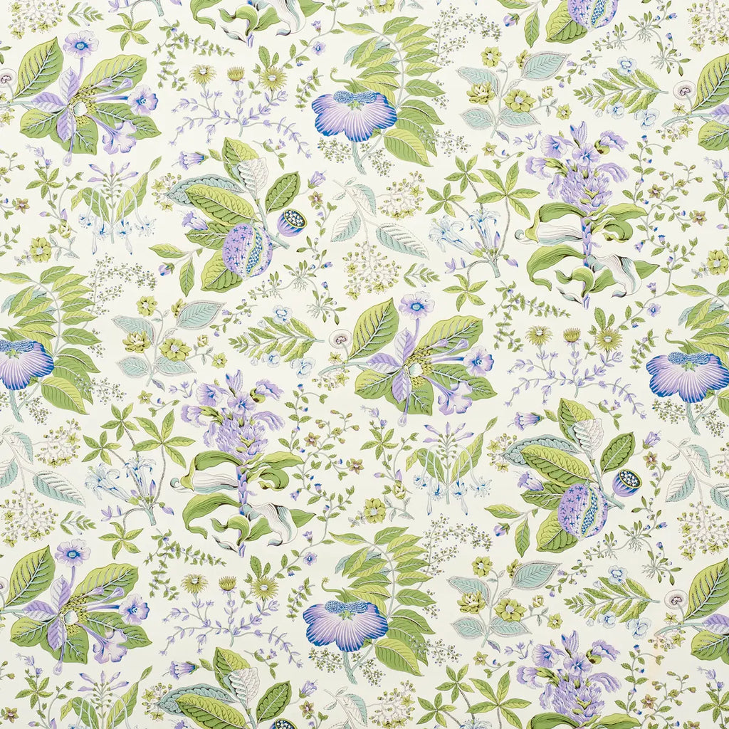 Pomegranate Botanical Wallpaper - Purple