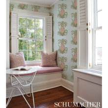 Load image into Gallery viewer, Pineapples Wallpaper in an interior setting