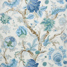 Load image into Gallery viewer, Indian Arbre Wallpaper - Peacock &amp; Emerald