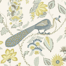 Load image into Gallery viewer, Campagne Wallpaper - Cadet &amp; Citron