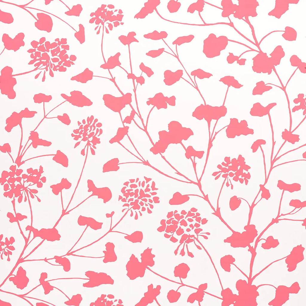 Pennick Wallpaper - Coral On Ivory