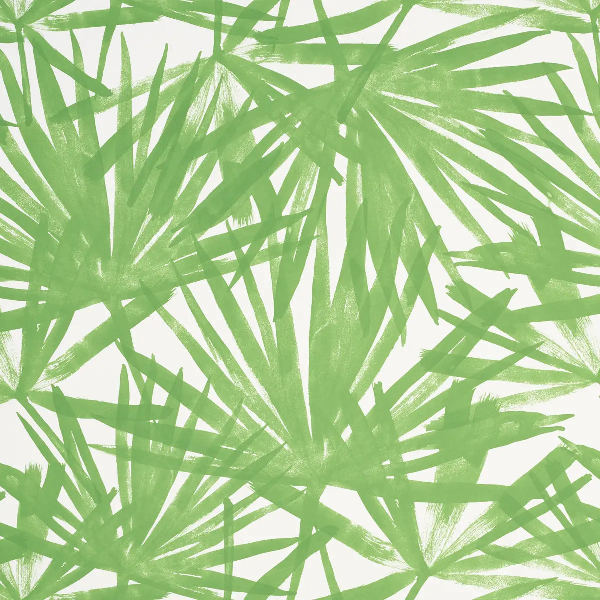 Sunlit Palm Wallpaper - Green