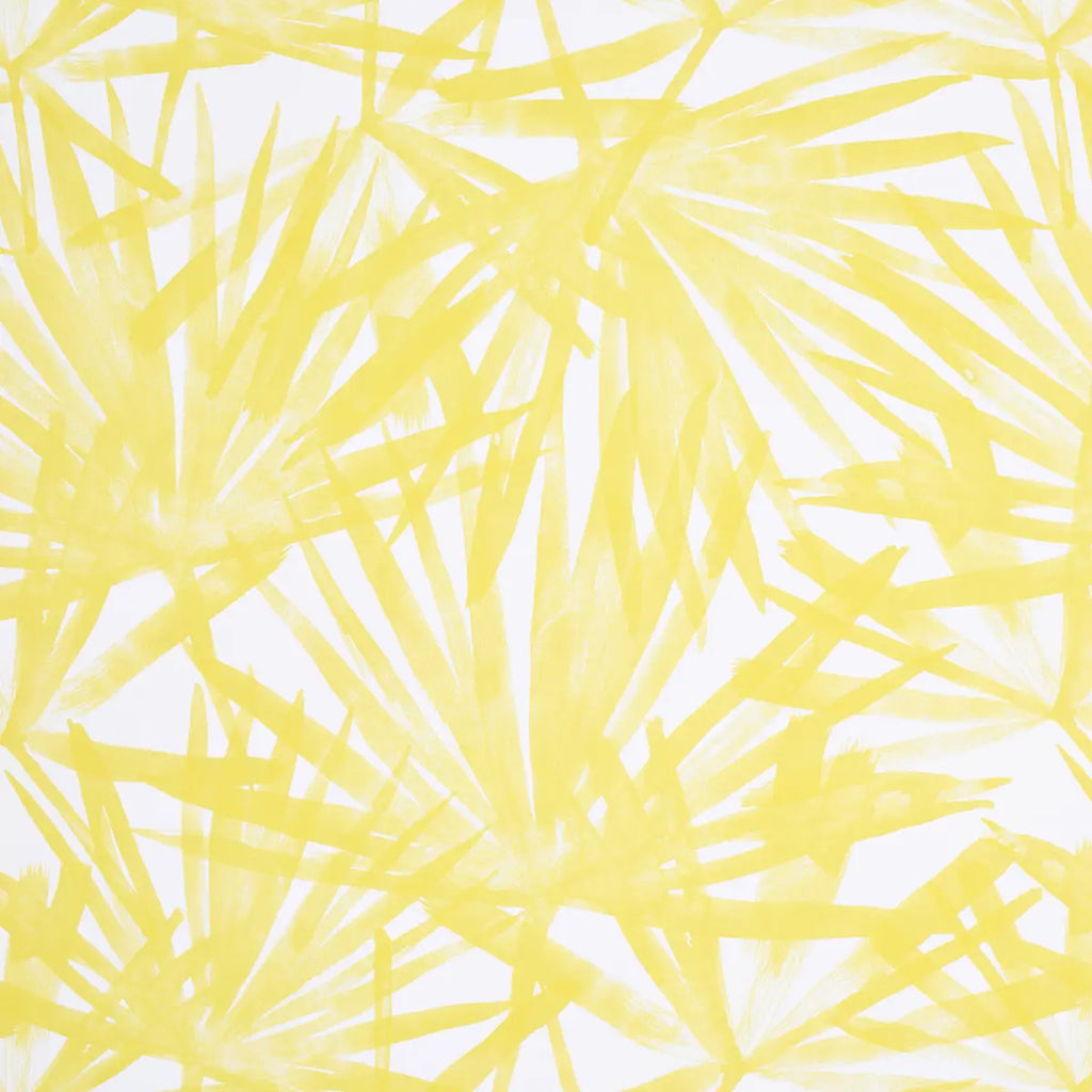 Sunlit Palm Wallpaper - Yellow