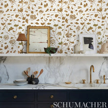 Load image into Gallery viewer, Pennick Mylar Wallpaper in an interior setting