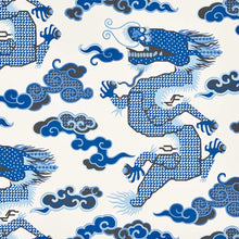 Load image into Gallery viewer, Magical Ming Dragon Wallpaper - Porcelain