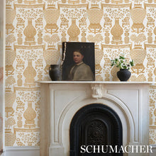Load image into Gallery viewer, Hellene Mylar Wallpaper in an interior setting