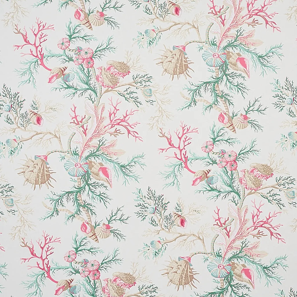 Del Tesoro Wallpaper - Pink & Aqua